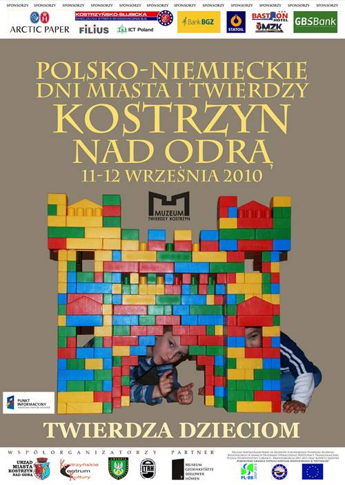 Plakat Niemiecko-Polskich Dni Starego Miasta i Miasta Kostrzyn nad Odr