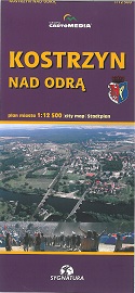 Kostrzyn nad Odr. Plan miasta